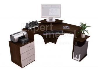 Компьютерный стол Ника - 51 дуб венге