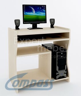 Компьютерный стол С - 201 Ольха