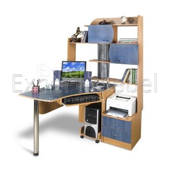 Компьютерный стол Эксклюзив - 6 терра-лосось