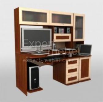 Компьютерный стол ФК - 206 дуб венге