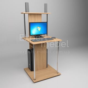 Компьютерный стол ФК - 313 дуб крафт табако