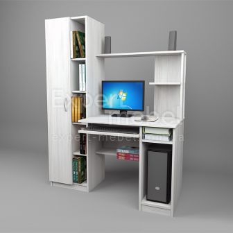 Компьютерный стол ФК - 406 крослайн латте