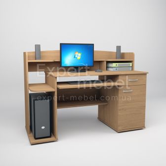 Компьютерный стол ФК - 414 дуб крафт табако