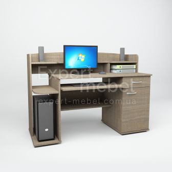 Компьютерный стол ФК - 414 крослайн латте