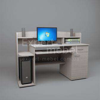 Компьютерный стол ФК - 414 дуб каменный