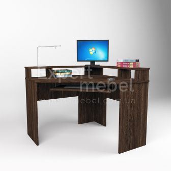 Компьютерный стол ФК - 419 выбеленное дерево темное