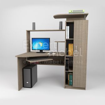 Компьютерный стол ФК - 422 крослайн карамель