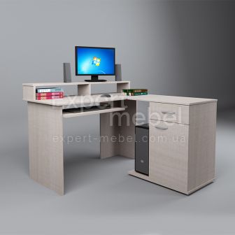 Компьютерный стол ФК - 423 крослайн латте