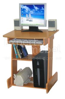 Компьютерный стол Флеш - 9 Орех эко