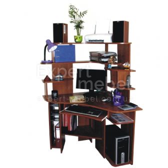 Компьютерный стол Ганимед Яблоня локарно темная
