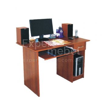 Компьютерный стол Калипсо Вишня оксфорд