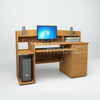 Компьютерный стол КС - 414 бук светлый