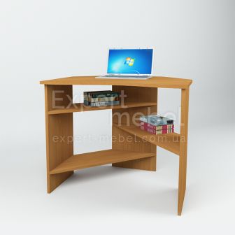 Компьютерный стол КС - 421 дуб молочный