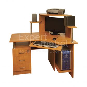 Компьютерный стол Ника - 4 Вишня оксфорд