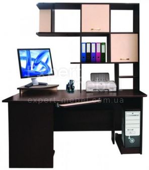 Компьютерный стол Ника - 60 Вишня оксфорд