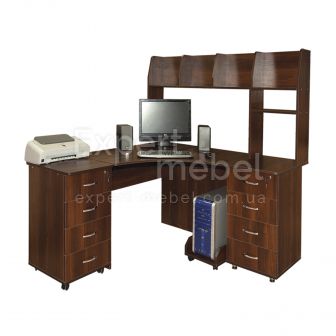 Компьютерный стол Ника - 9 Орех эко