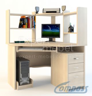 Компьютерный стол С - 215 CD Яблоня локарно