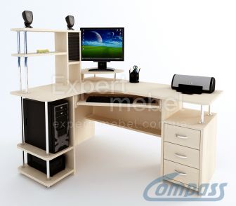 Компьютерный стол С - 224 Яблоня локарно
