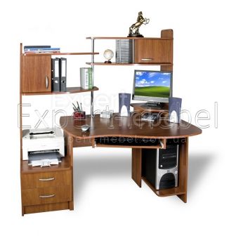 Компьютерный стол СПТ - 1 терра-лосось