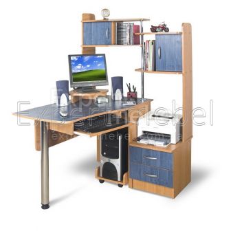 Компьютерный стол СТН - 2 орех лесной