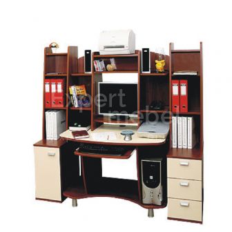 Компьютерный стол Вега 1800 Вишня оксфорд
