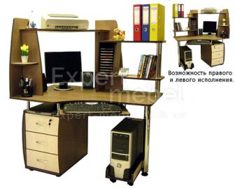 Компьютерный стол "Вена" вишня оксфорд