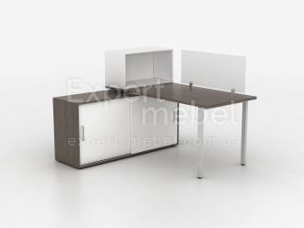 Офисный стол ФСО - 20 крослайн карамель