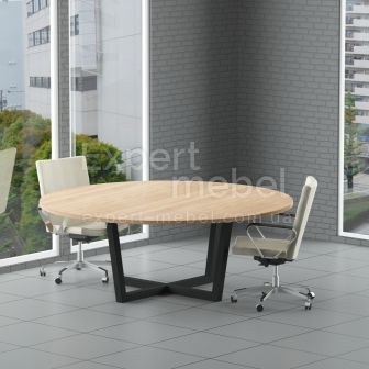 Стол для переговоров СП лофт - 105 крослайн латте